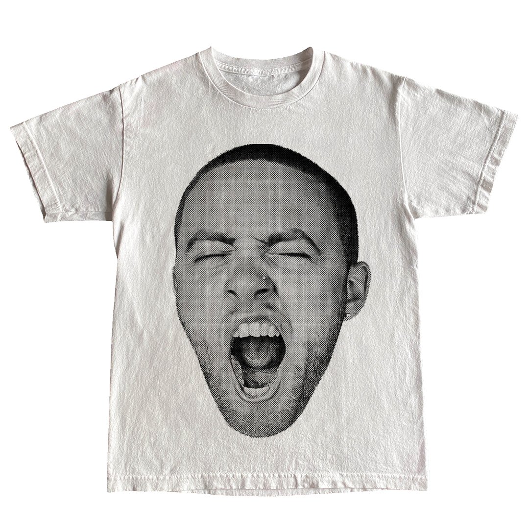 Mac Miller White T-shirt | Melimayystudios